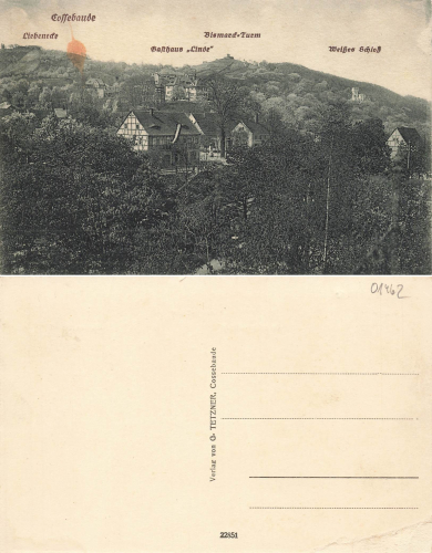 Cossebaude Dresden Gasthaus Linde * um1920