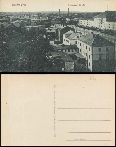 Cotta Dresden Hamburger Strasse *ca. 1920