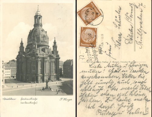 Dresden Frauenkirche o 11.10.1936