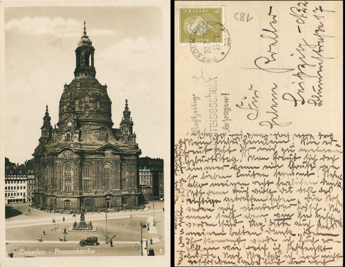 Dresden Frauenkirche o 20.7.1932