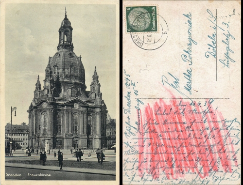 Dresden Frauenkirche o 16.6.1939