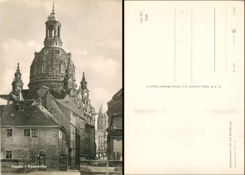 Dresden Frauenkirche *1961