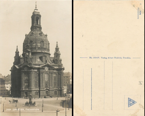 Dresden Frauenkirche *ca.1920