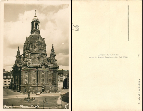Dresden Frauenkirche *ca.1930