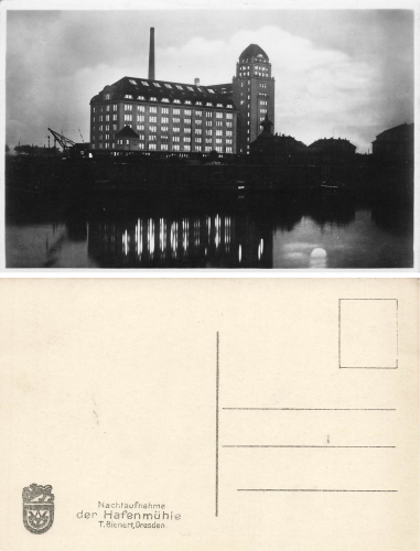 Friedrichstadt Dresden Bienert’sche Hafenmuehle * um 1930
