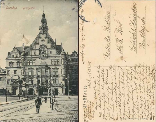 Dresden Georgentor o 27.7.1902