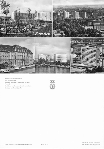 Dresden large format map A5 *1969