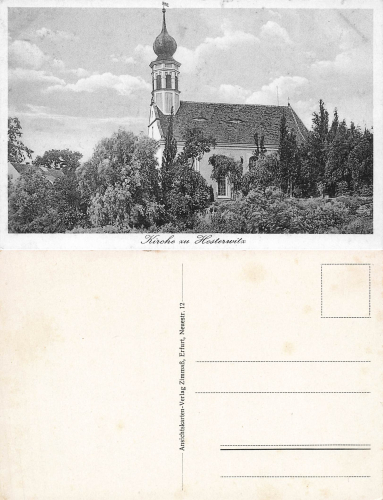 Hosterwitz Dresden Kirche Maria am Wasser * um 1930