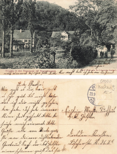HosterwitHosterwitz Dresden Kepprestaurant o um 1910