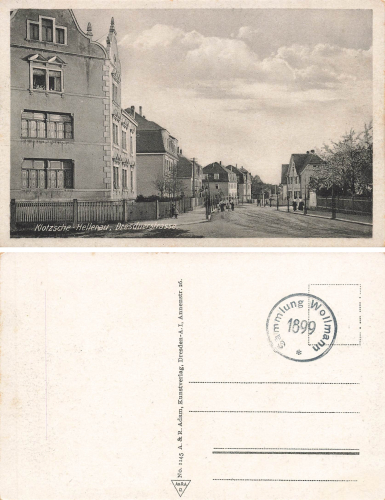 Klotzsche-Hellerau Dresden Dresdnerstrasse * um 1920