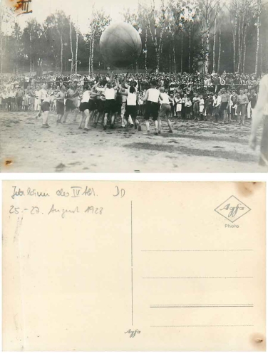 Dresden Kreiskinderfest 15.Juli 1928 im Waldpark