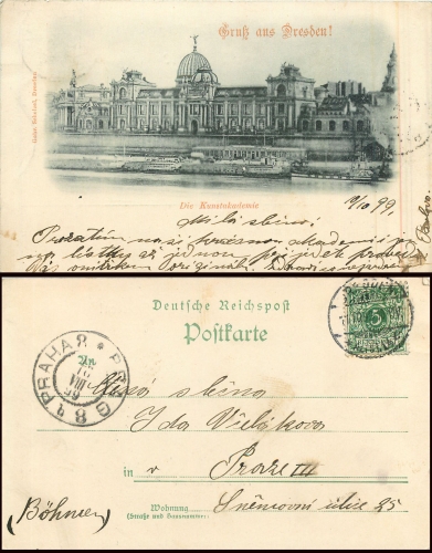 Dresden Kunstakademie o 10.10.1899