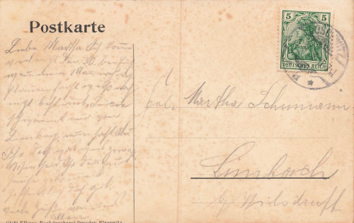 Loschwitz Dresden Beerenschaenke Franz Winter o 1905