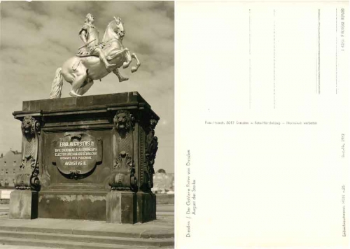 Dresden Neustadt Golden Rider *1971