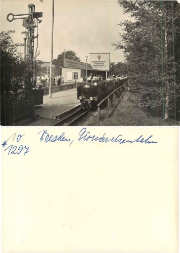 Dresden Pioneer Railway Park Railway Station Happy Future * 1968 Hanich1297