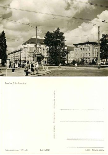 Pirnaische Vorstadt Dresden Fucikplatz  *1967