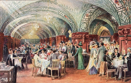Dresden Council Wine Cellar Artist Card Hansel o August 29, 1912