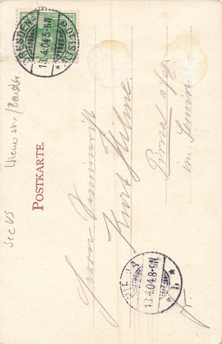 Seevorstadt Dresden Anglikanische Kirche Wienerstrasse o 1904