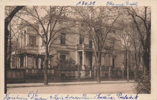 Seevorstadt Dresden Kreisheim im Arbeiter Turn und Sportbund Parkstrasse 6 o 1930