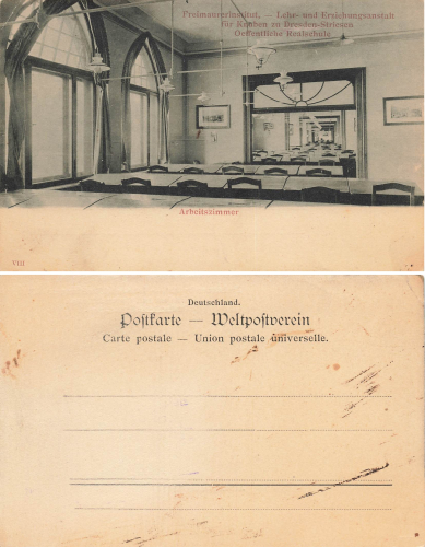 Striesen Dresden Freemasonry Institute Study * around 1900