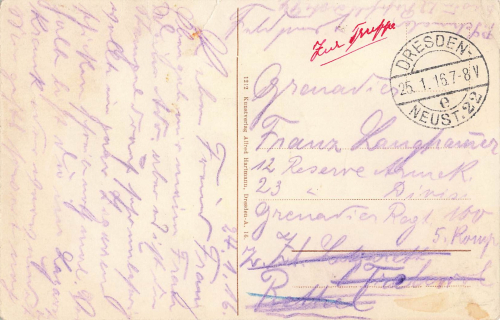 Trachau Dresden Gasthof Wilder Mann o 1916
