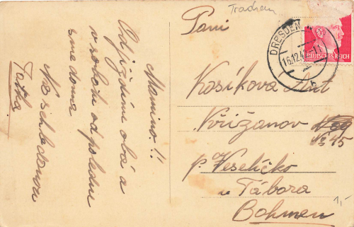 Trachau Dresden St. Pauli Friedhof o 1942