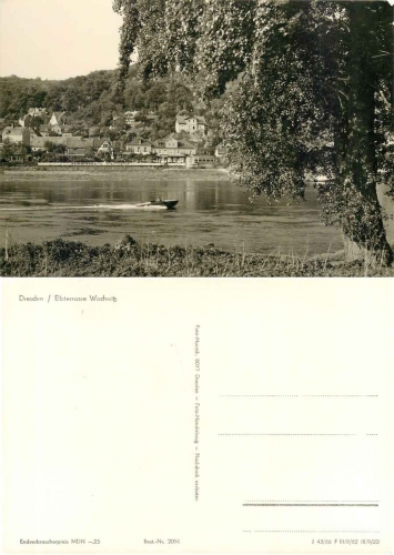 Wachwitz Dresden Restaurant Elbterrasse *1966 Hanich2051