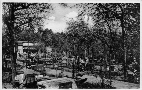 Weisser Hirsch Dresden Konditorei und Kaffee "Faust" * um 1930