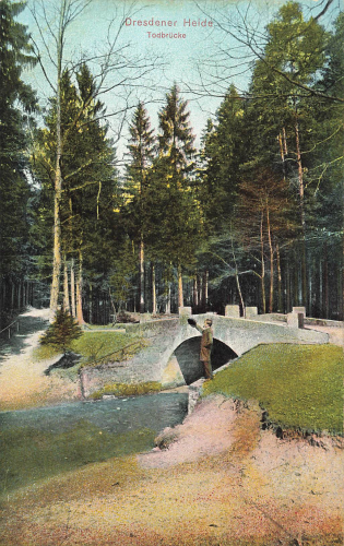 Dresdner Heide Todbruecke * um 1910