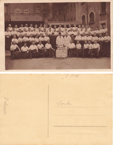 Dresden Zikusstrasse 40 Apprentice blacksmith born 1926-27