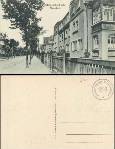 Kleinzschachwitz Dresden Albertstrasse *ca. 1920