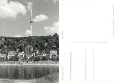 Wachwitz Dresden TV Tower *1973 Hanich2158