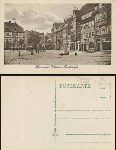 Duderstadt Untere Marktstrasse  * ca.1920