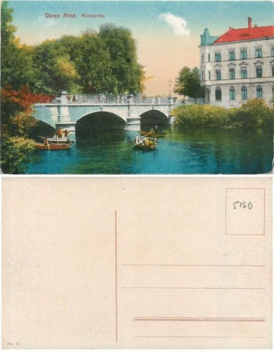 Düren Ruhrbrücke * ca. 1915