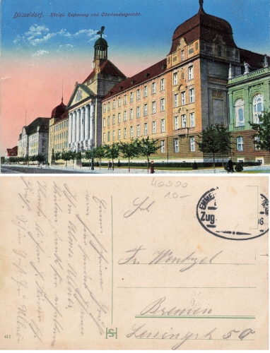 Düsseldorf Regierung und Oberlandesgericht *ca.1920