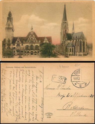 Duisburg Rathaus Salvatorkirche  o 14.11.24