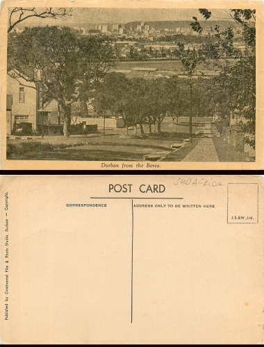 Durban Suedafrika from the Berea * ca.1950