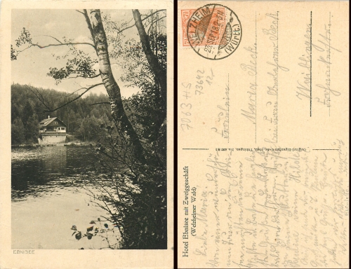 Ebnisee Hotel Ebnisee o 23.9.1918