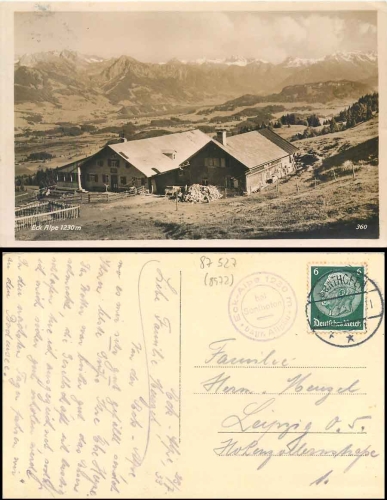 Eck Alpe Hinterstein o 25.7.1933