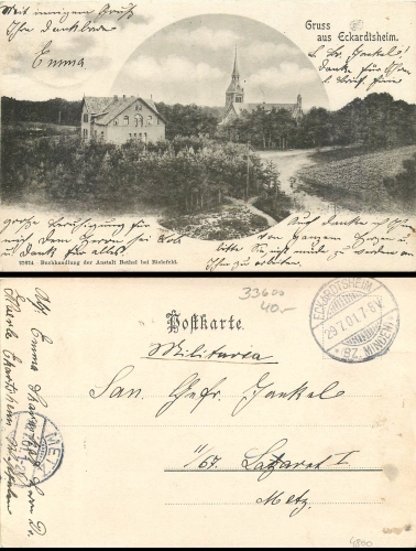 Eckardtsheim o 29.7.1901