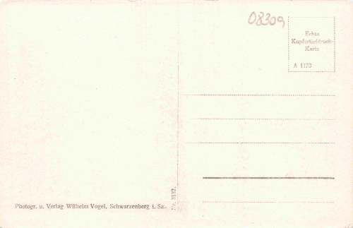 Graupner Grund Eibenstock Erzgebirge * um 1920