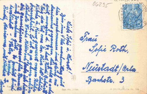 Eisleben Rudolf-Breitscheid-Strasse o 1959