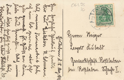 06295 Eisleben Schonerstedterstrasse o 1912