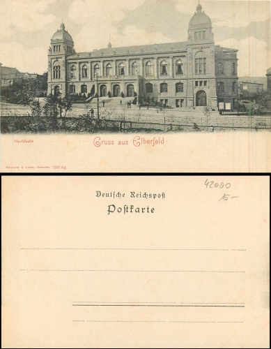 Elberfeld  Wuppertal Stadthalle *ca.1900