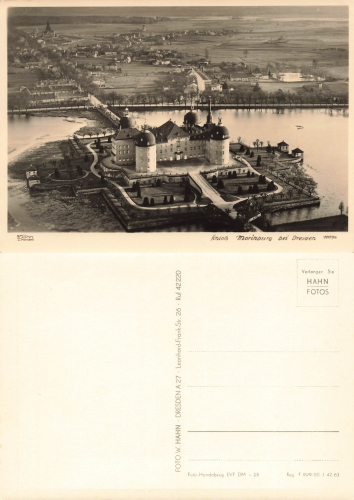 01468 Moritzburg Schloss * 1963 ​​​​​​​Verlag Hahn-Foto10074