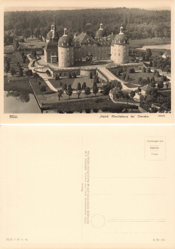 01468 Moritzburg Schloss * 1955 ​​​​​​​Verlag Hahn-Foto10072