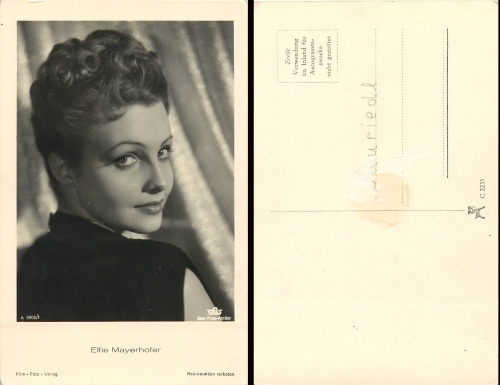 Elfie Mayerhofer, Film-Foto-Verlag, A 3905