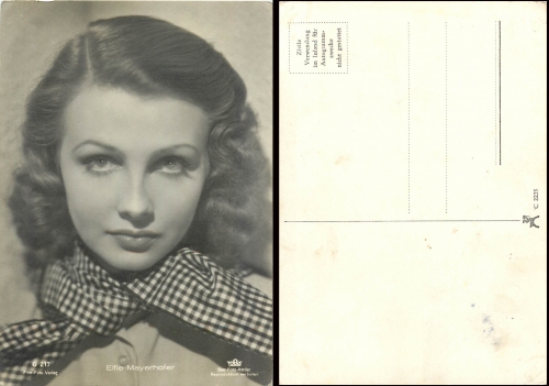 Elfie Mayerhofer, Film-Foto-Verlag, G 217