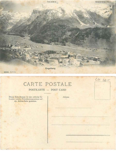 Engelberg Schweiz *ca. 1910