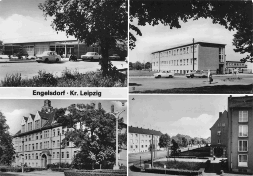 Engelsdorf Leipzig Mehrbildkarte * 1986